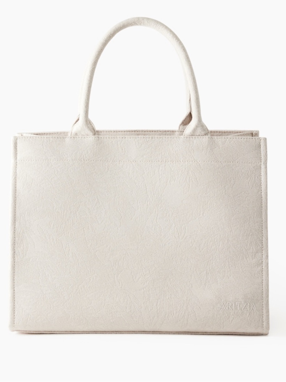Aritzia Cream Keep Tote with Dustbag